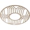 Ekena Millwork Empire Wood Fretwork Pierced Ceiling Medallion, Red Oak, 38"OD x 13 7/8"ID x 3/8"T CMWP38X38X0375EPRO - alternate 3